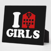 I Liebe Hotel Girls Fotoplatte (Seite)