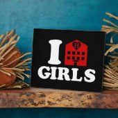 I Liebe Hotel Girls Fotoplatte (Seite)