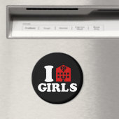 I Liebe Hotel Girls Magnet (In Situ (Geschirrspüler))