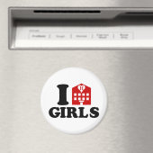I Liebe Hotel Girls Magnet (In Situ (Geschirrspüler))