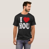 I Liebe HOU T-Shirt (Vorne ganz)
