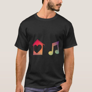 I Liebe House Music Edm Techno Dance Festival T-Shirt