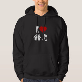 I Liebe House Music Hoodie