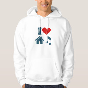 I Liebe House Music Hoodie   Ibiza-Geschenke