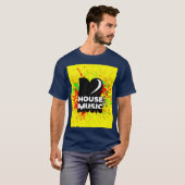 I Liebe House Music T-Shirt (Vorne ganz)