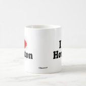 I Liebe Houston Kaffeetasse (Mittel)