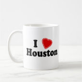 I Liebe Houston Kaffeetasse (Links)