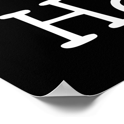 I Liebe Houston Poster (Ecke)