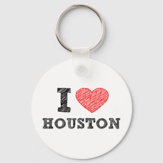 I Liebe Houston Schlüsselanhänger