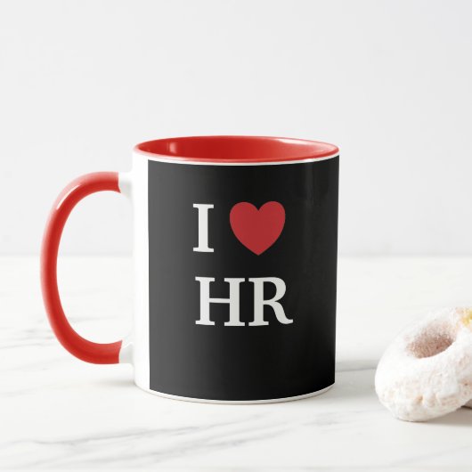 I Liebe HR I Personalberatung Personalberatung Tasse (Mit Donut)