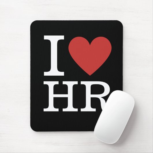 I ❤️ Liebe HR - Personalabteilung - Mousepad (Mit Mouse)