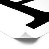 I ❤️ Liebe HR - Personalabteilung/Personal - Poster (Ecke)