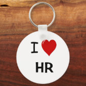 I LIEBE HR SCHLÜSSELANHÄNGER (Vorderseite)