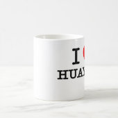 I Liebe Huaynos Kaffeetasse (Mittel)
