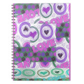 I Liebe hübsch Notizblock (Vorderseite)