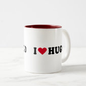 I LIEBE HUGO ZWEIFARBIGE TASSE (VorderseiteRechts)