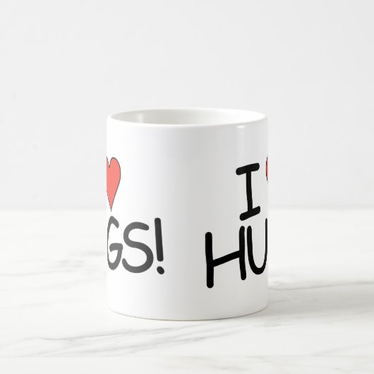 I Liebe Hugs Tasse (Mittel)