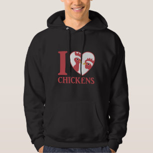 I Liebe Hühner Cu Hoodie