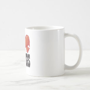I Liebe-Hühnerflügel Kaffeetasse