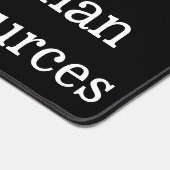 I ❤️ Liebe Humanressourcen Schreibtischunterlage (Ecke)