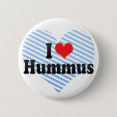 I Liebe Hummus Button (Vorderseite)