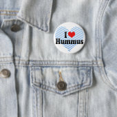 I Liebe Hummus Button (Beispiel)