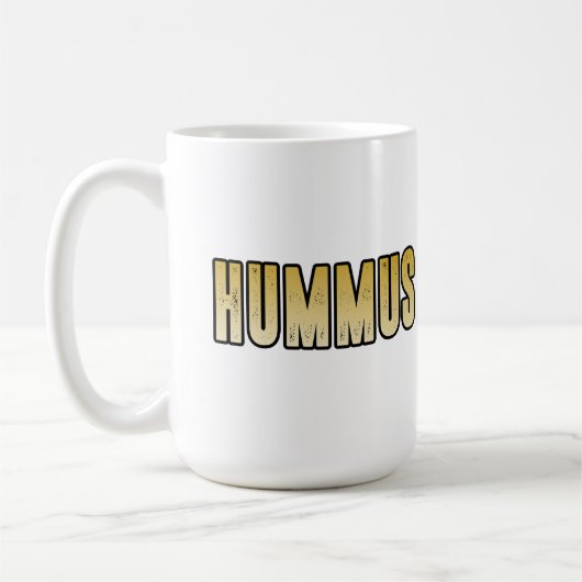 I Liebe hummus Kaffeetasse (Links)