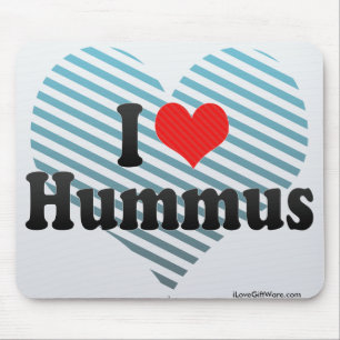 I Liebe Hummus Mousepad