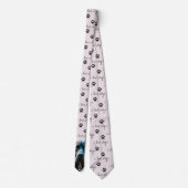 I Liebe Hunde Black Labrador Neck Tie Krawatte (Rückseite)