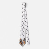 I Liebe Hunde Collie Dog Neck Tie Krawatte (Vorderseite)