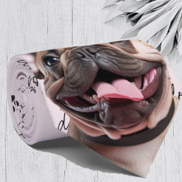 I Liebe Hunde Französisch Bulldog Neck Tie Krawatte