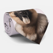 I Liebe Hunde German Shepherd Neck Tie Krawatte (Gerollt)