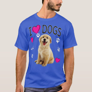 I Liebe Hunde - Golden Labrador Retriever T-Shirt