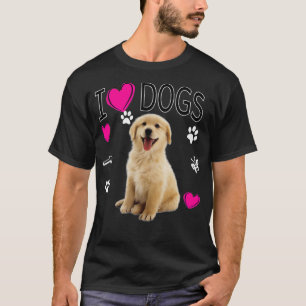 I Liebe Hunde Golden Labrador Retriever zu Shirt