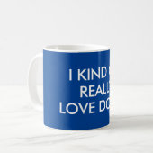 I Liebe Hunde Tasse (Vorderseite Links)