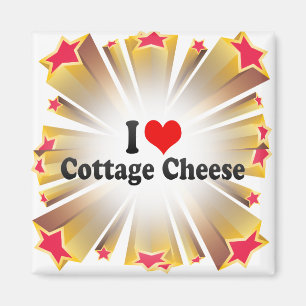 I Liebe-Hütten-Käse Magnet