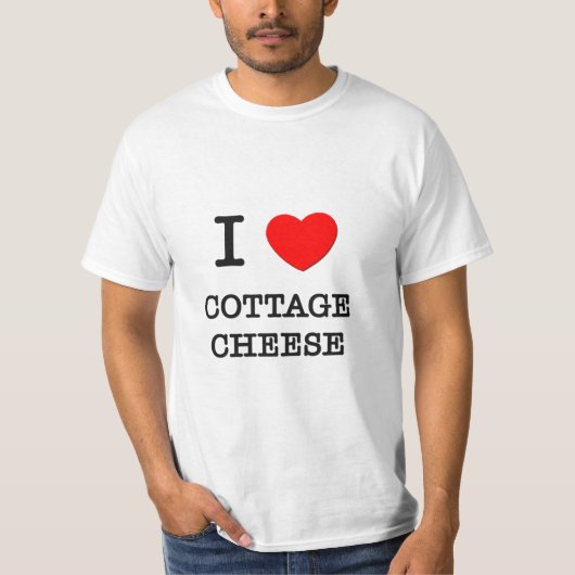 I Liebe-Hütten-Käse T-Shirt (Vorderseite)