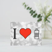 I Liebe Hydrating Postkarte (Stehend Vorderseite)