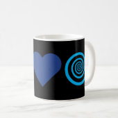 I Liebe-Hypnose-Tasse Kaffeetasse (VorderseiteRechts)