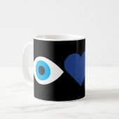 I Liebe-Hypnose-Tasse Kaffeetasse (Vorderseite Links)