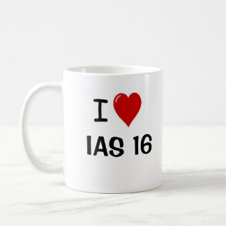 I Liebe IAS 16 Rechnungslegung von Anlagen zur Pfl Kaffeetasse