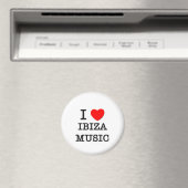 I Liebe Ibiza Music Magnet (In Situ (Geschirrspüler))
