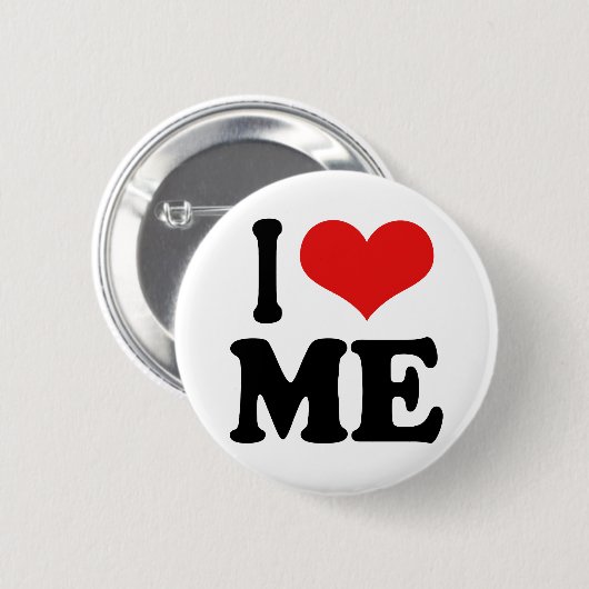 I Liebe ich Button (Vorne & Hinten)