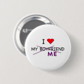 I LIEBE ICH BUTTON (Vorne & Hinten)