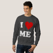 I Liebe ich Herz Sweatshirt (Vorne ganz)