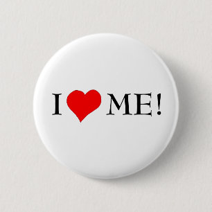 I LIEBE ICH! - Knopf Button
