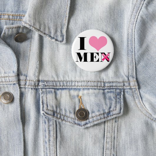 I Liebe ICH (Männer) Button (Beispiel)
