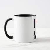 I Liebe ICH Wecker-Tasse Tasse (Links)