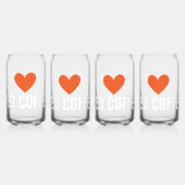 I Liebe Icted Coffee Drink Set Dosenglas (Links)