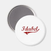 I Liebe Idabel Oklahoma Magnet (Vorderseite/Rückseite)